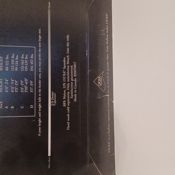 Victoria's Secret Classic Stocking Accessories  New - Picture 6 of 7